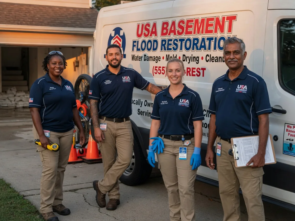 Basement Flood Cleanup company in Cucumber, WV