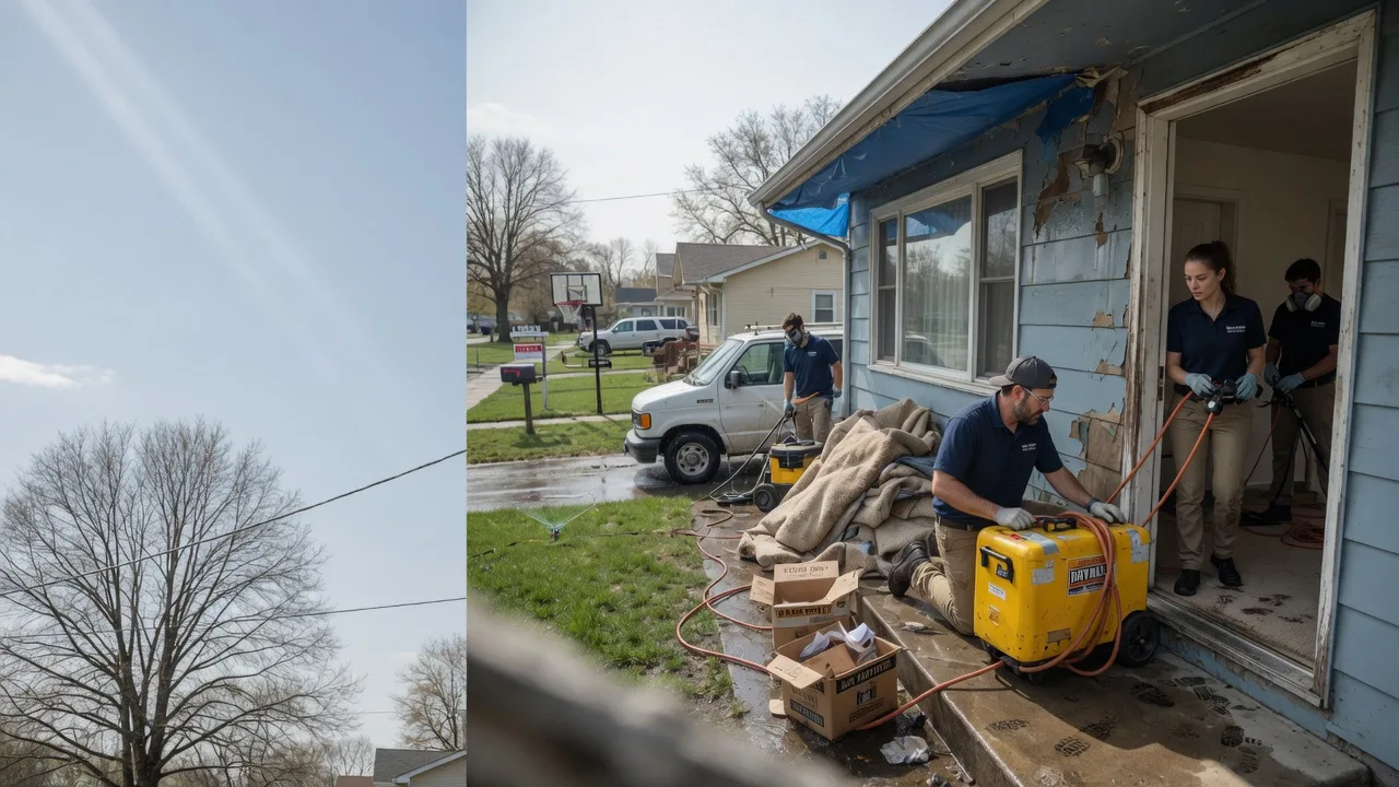 Basement Flood Cleanup in Cucumber, WV near me
